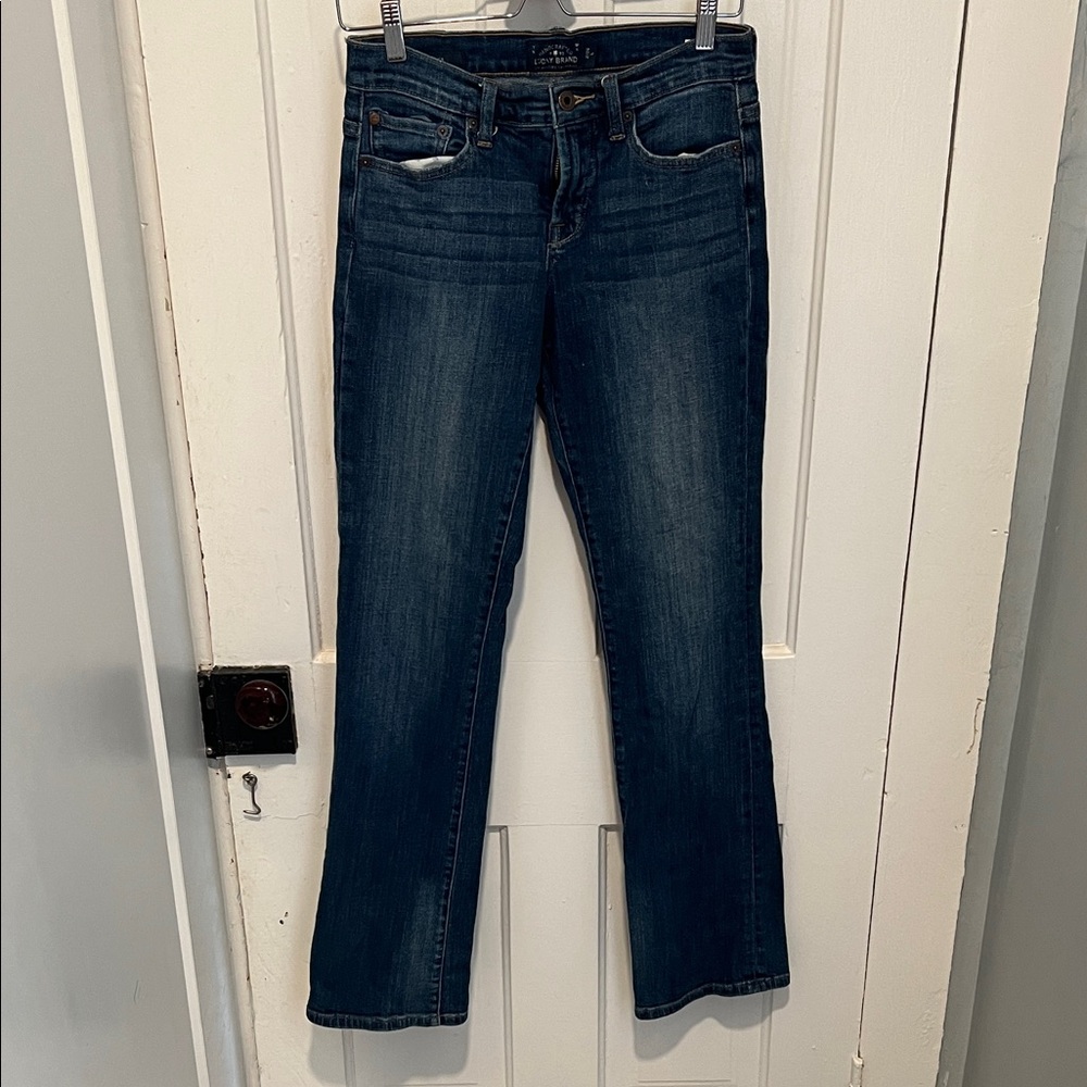Lucky Brand Dark Blue Straight Leg Jeans LONG